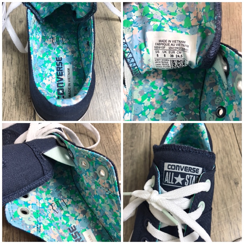 Converse Ctas Madison OX Athletic Navy W AUTHENTIC - Picture 7 of 8